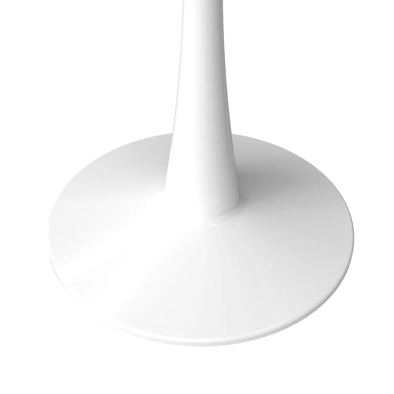 31-inch modern round dining table