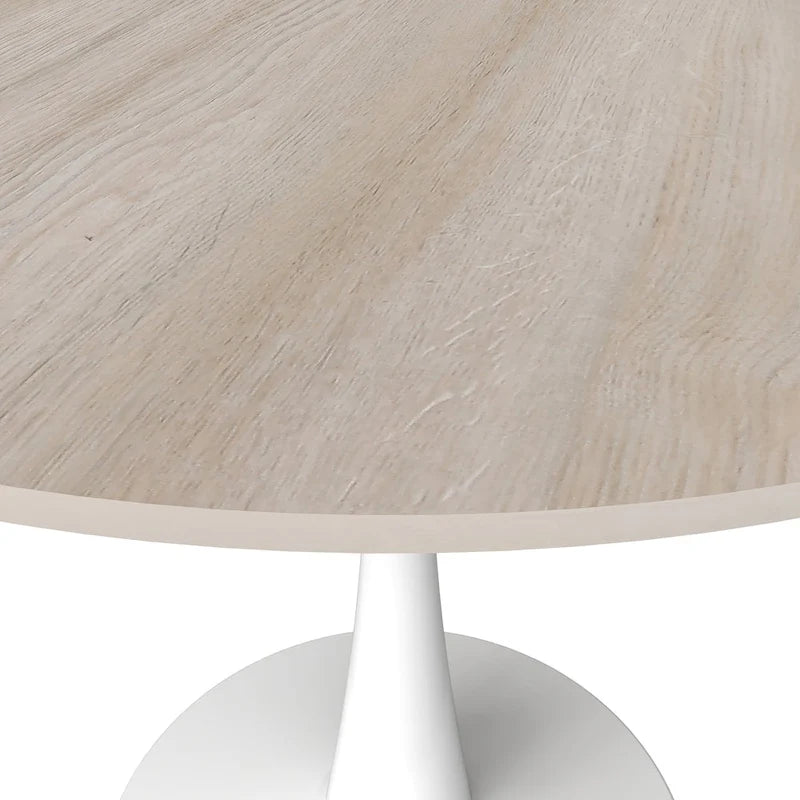 31-inch modern round dining table