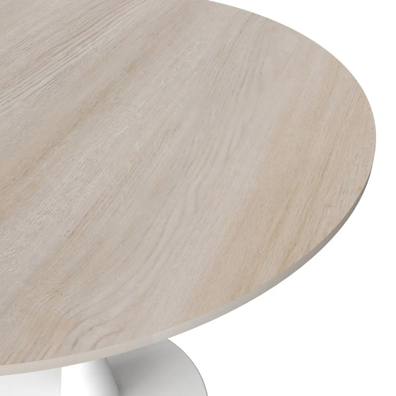 31-inch modern round dining table