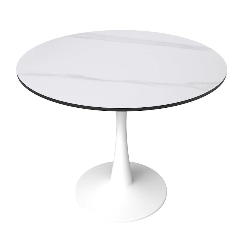 31-inch modern round dining table