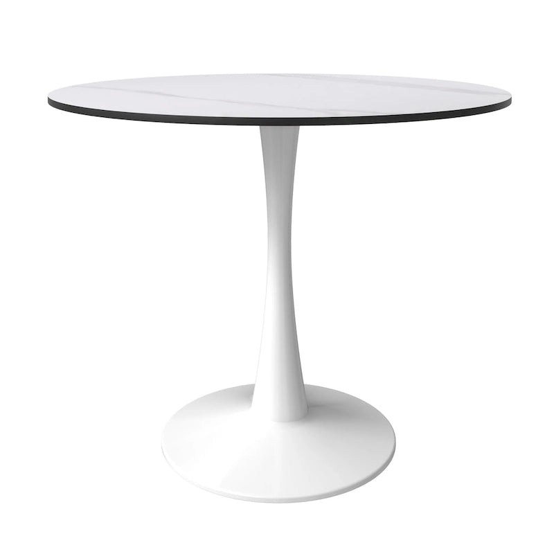 31-inch modern round dining table