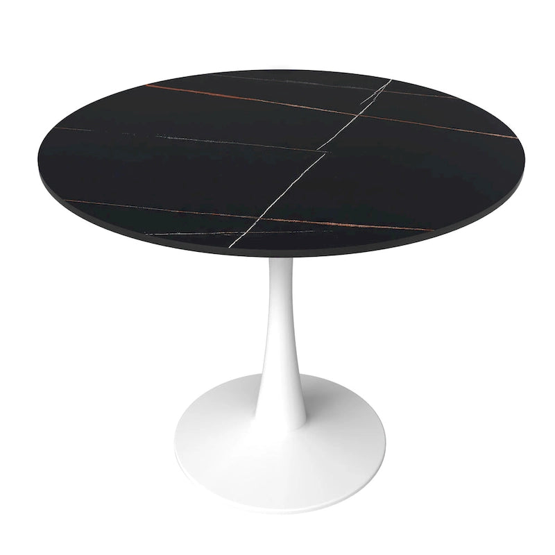 31-inch modern round dining table