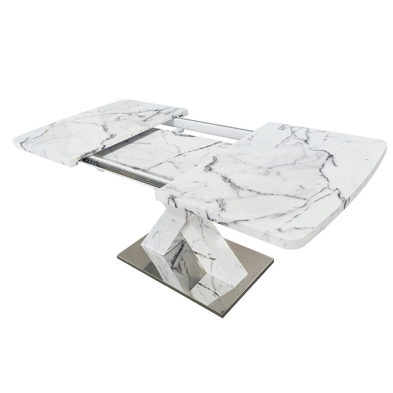 Modern Expandable Square Dining Table