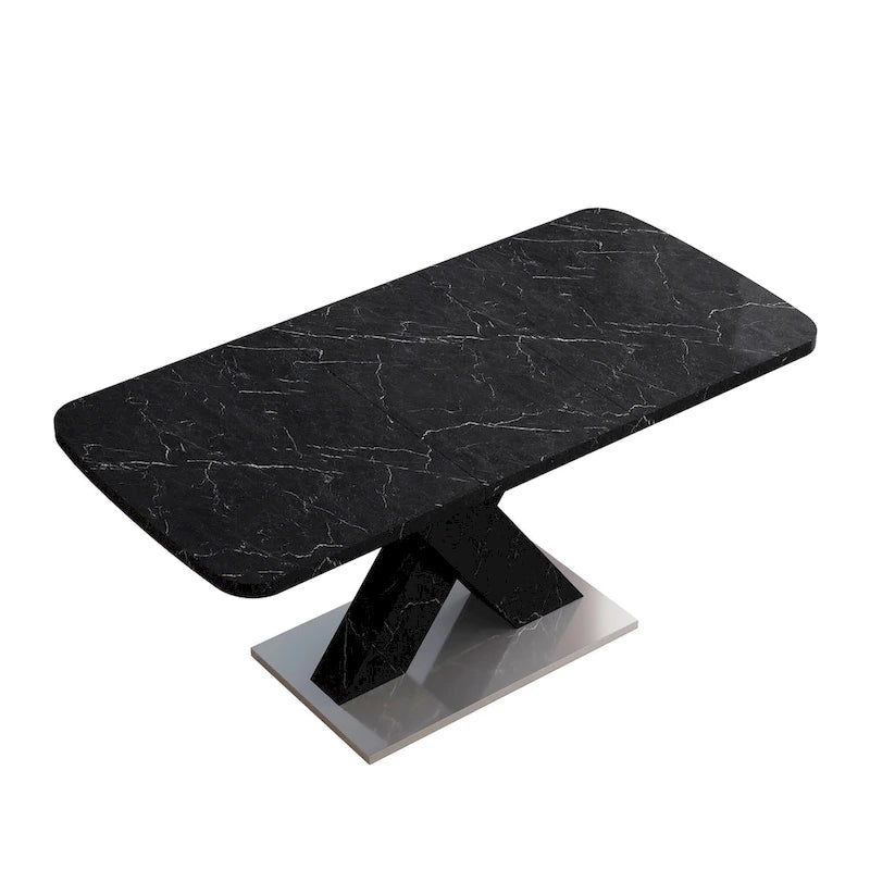 Modern Expandable Square Dining Table