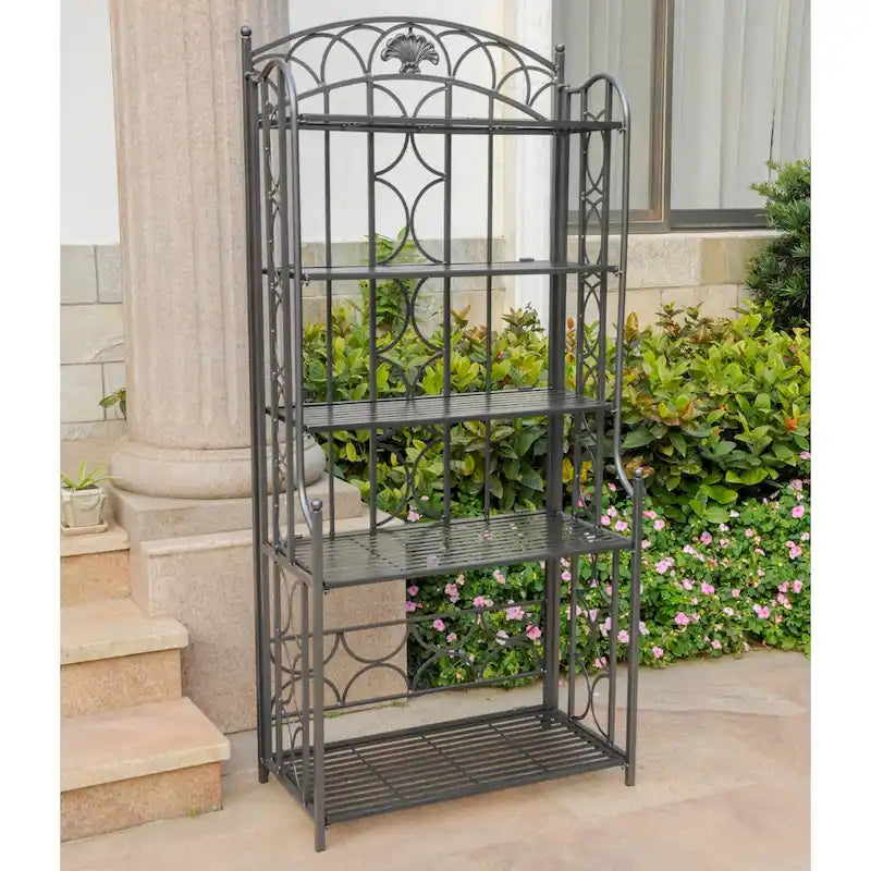 Étagère de boulanger Mandalay en fer à 5 niveaux