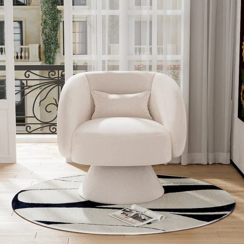 Fauteuils Tonneau Câlin Pivotants à 360 Degrés