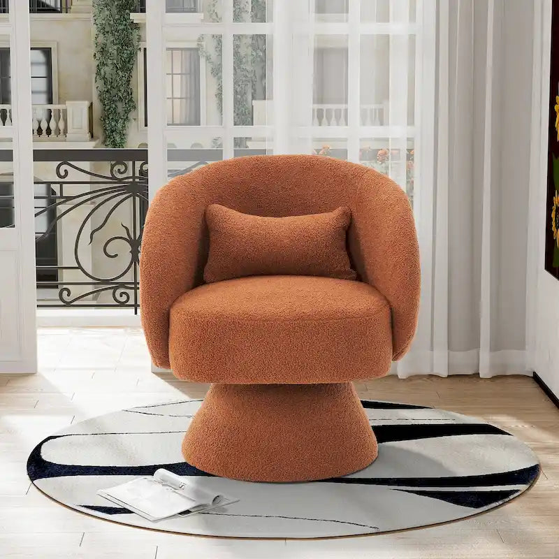 Fauteuils Tonneau Câlin Pivotants à 360 Degrés