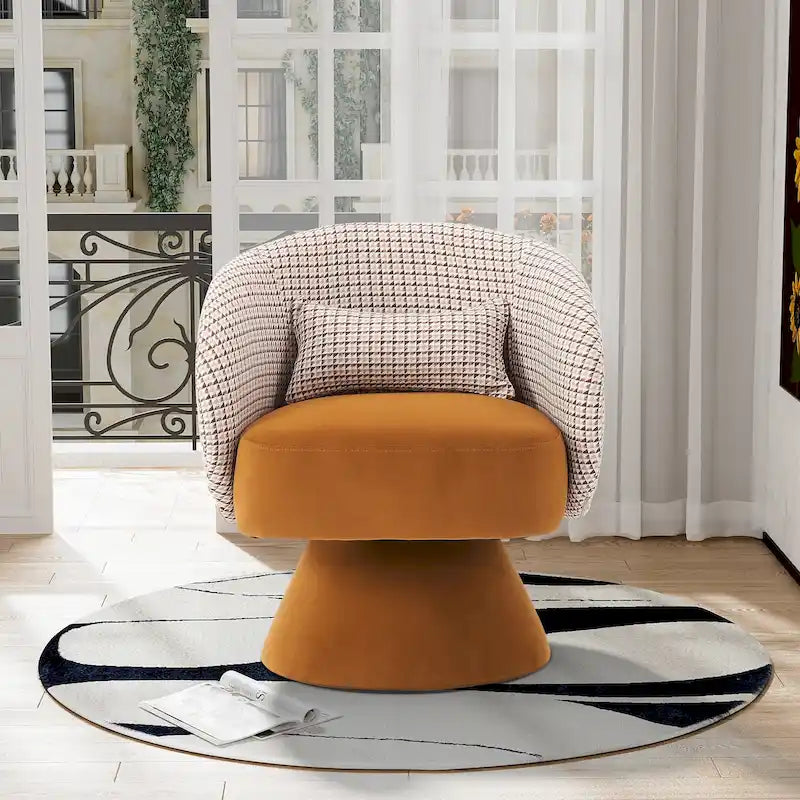 Fauteuils Tonneau Câlin Pivotants à 360 Degrés
