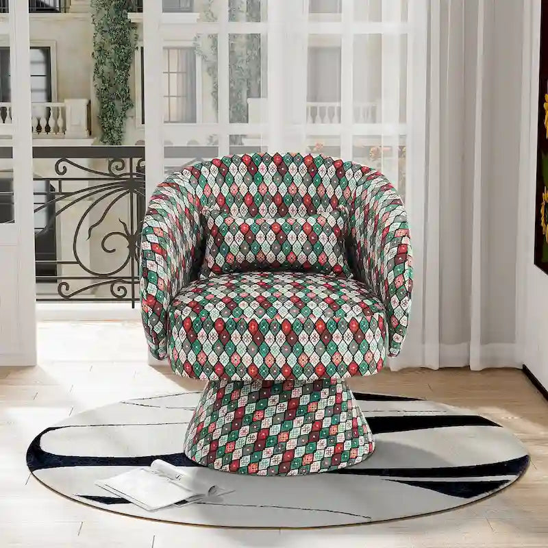 Fauteuils Tonneau Câlin Pivotants à 360 Degrés