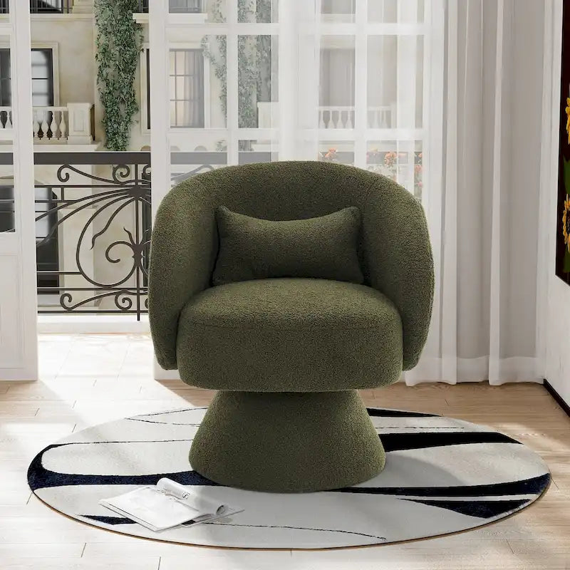 Fauteuils Tonneau Câlin Pivotants à 360 Degrés