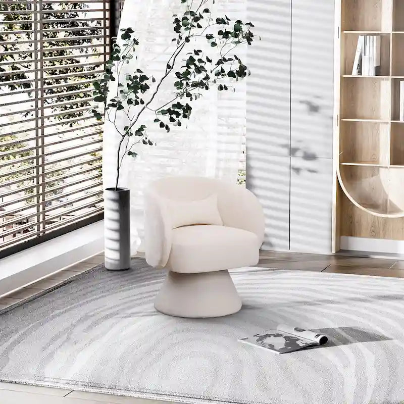 Fauteuils Tonneau Câlin Pivotants à 360 Degrés