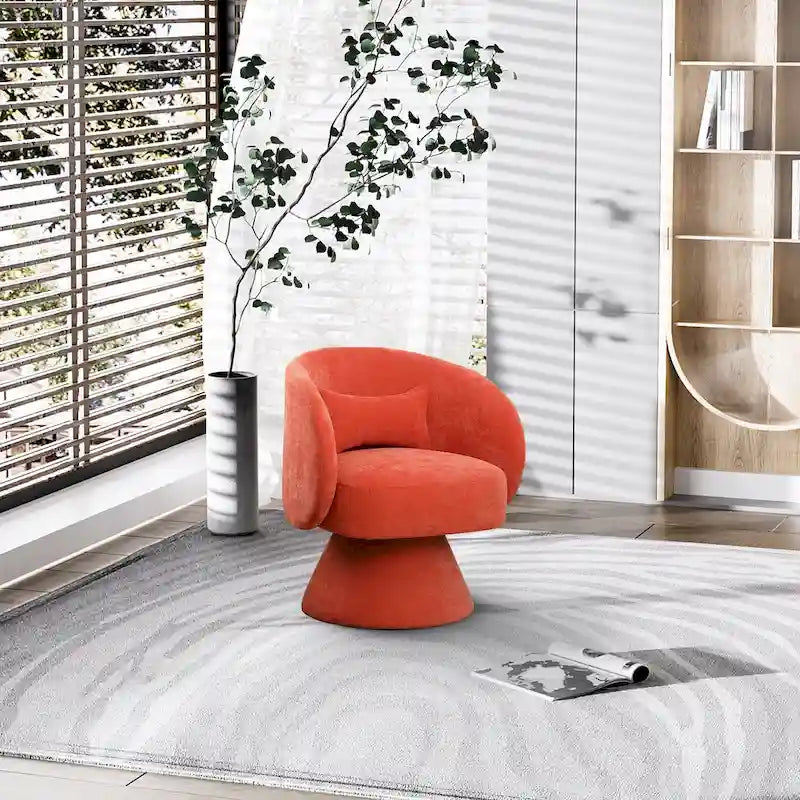Fauteuils Tonneau Câlin Pivotants à 360 Degrés