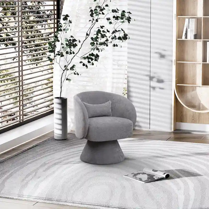 Fauteuils Tonneau Câlin Pivotants à 360 Degrés