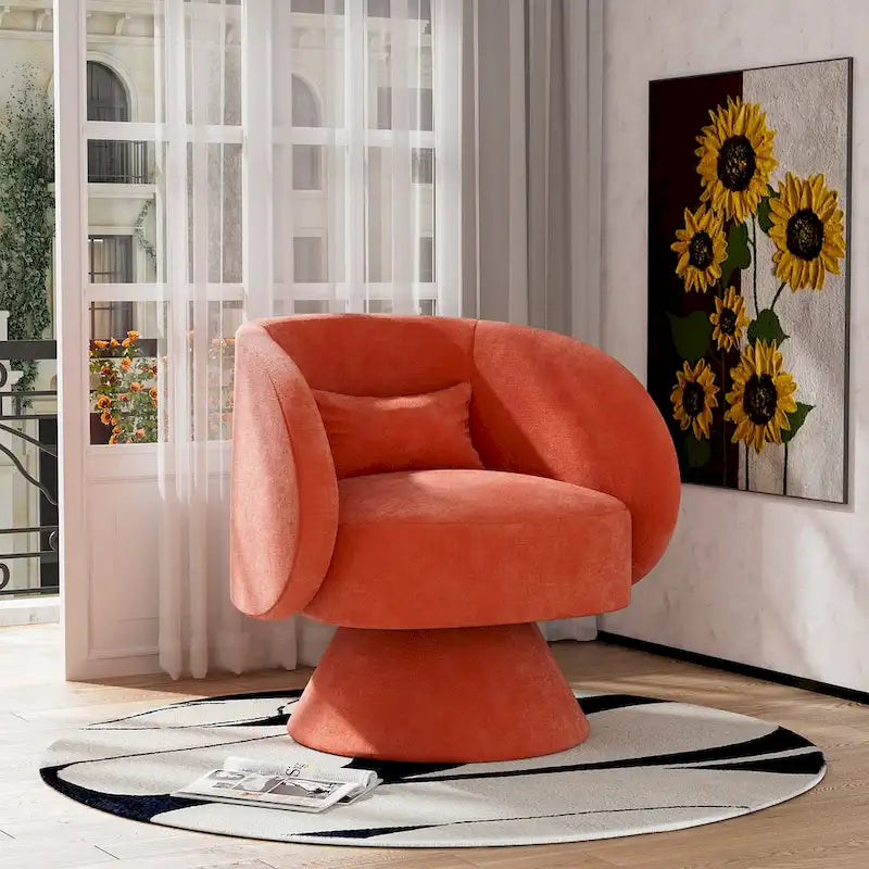 Fauteuils Tonneau Câlin Pivotants à 360 Degrés