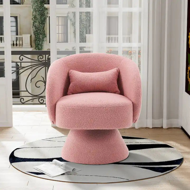 Fauteuils Tonneau Câlin Pivotants à 360 Degrés