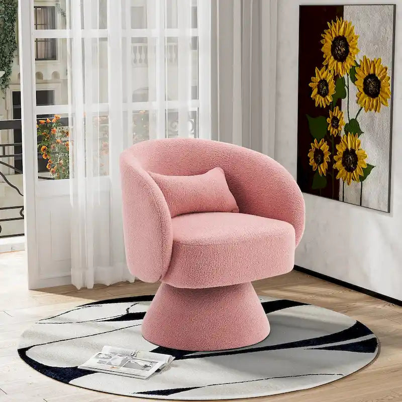 Fauteuils Tonneau Câlin Pivotants à 360 Degrés