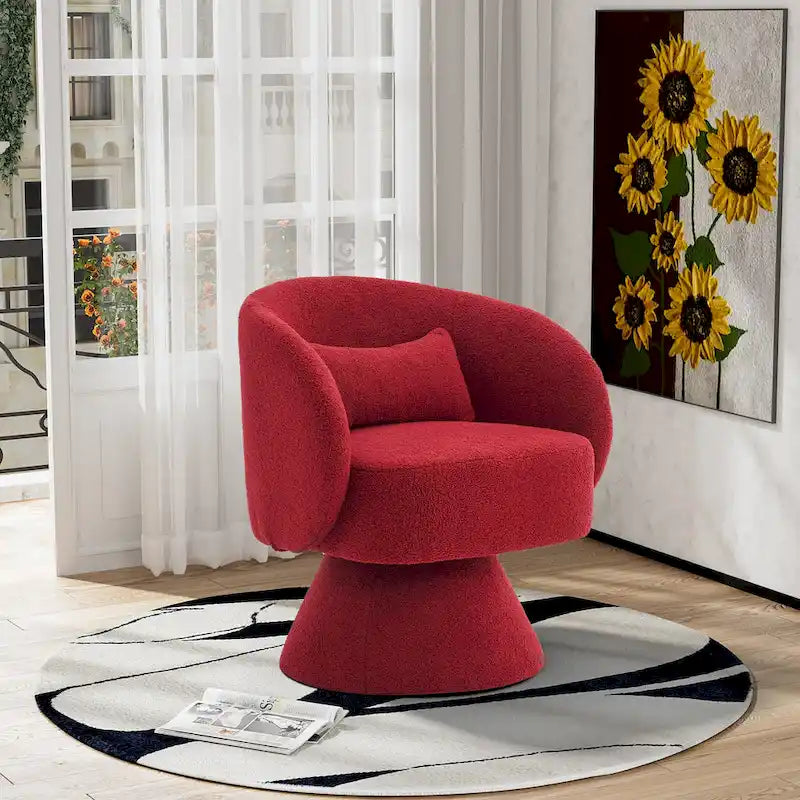 Fauteuils Tonneau Câlin Pivotants à 360 Degrés