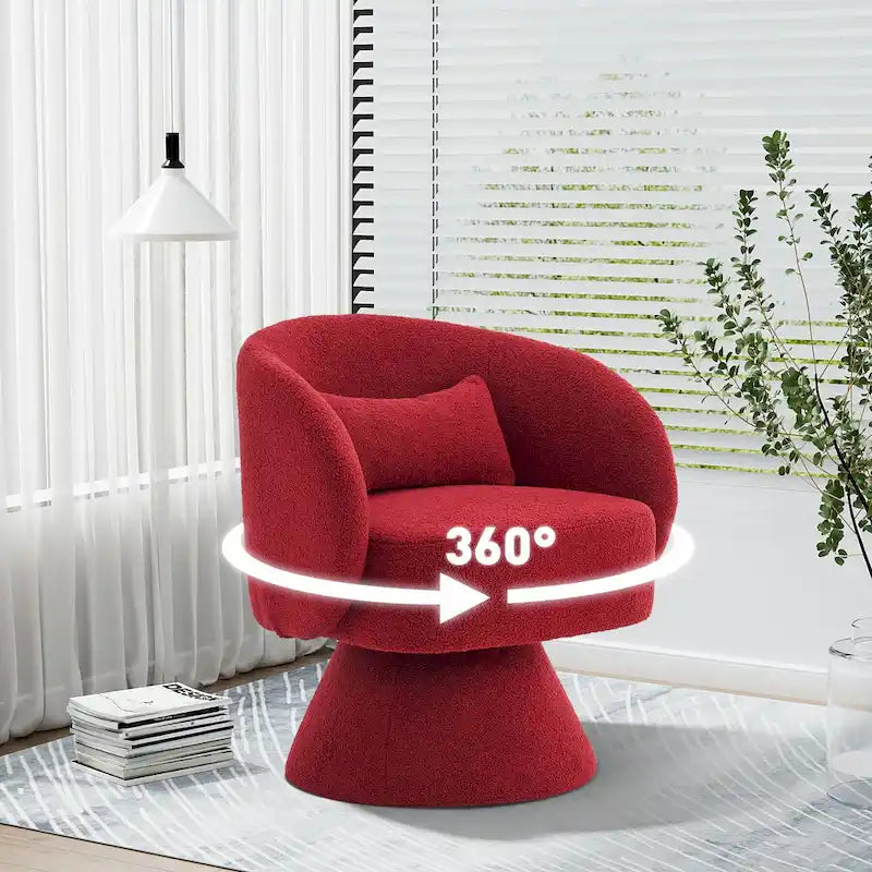 Fauteuils Tonneau Câlin Pivotants à 360 Degrés