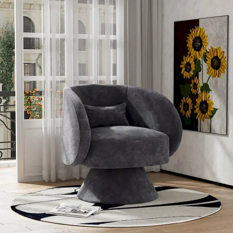 Fauteuils Tonneau Câlin Pivotants à 360 Degrés
