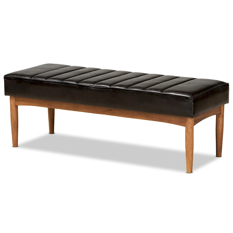 Banc de salle à manger moderne du milieu du siècle