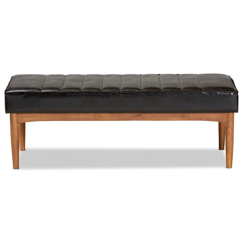 Banc de salle à manger moderne du milieu du siècle