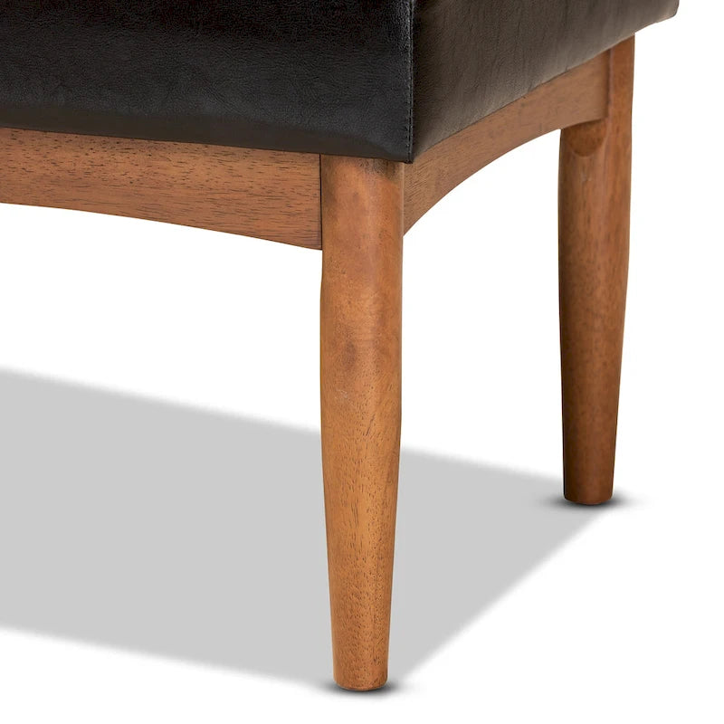 Banc de salle à manger moderne du milieu du siècle