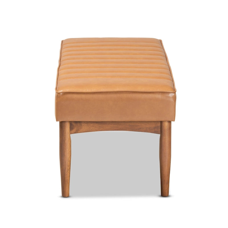 Banc de salle à manger moderne du milieu du siècle