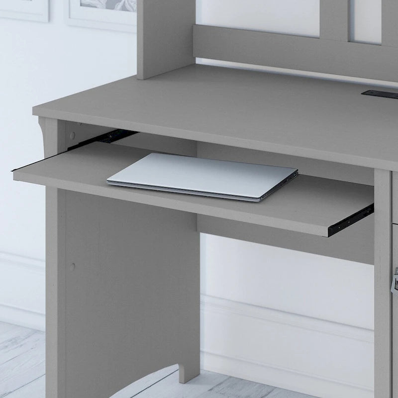 Bureau informatique 48W avec étagère et chaise de bureau