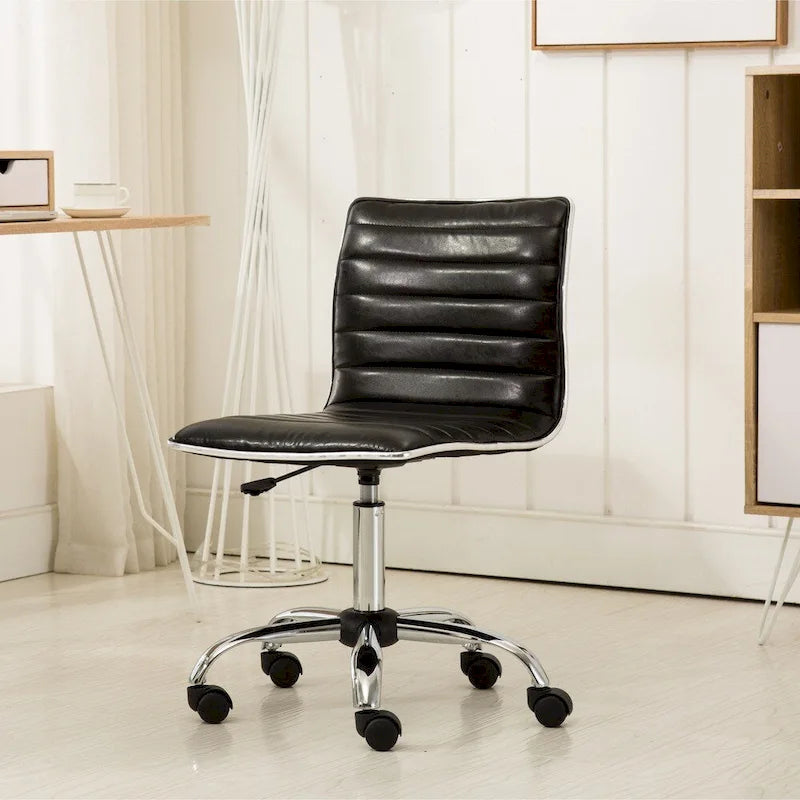 Modern Chrome Office Chair