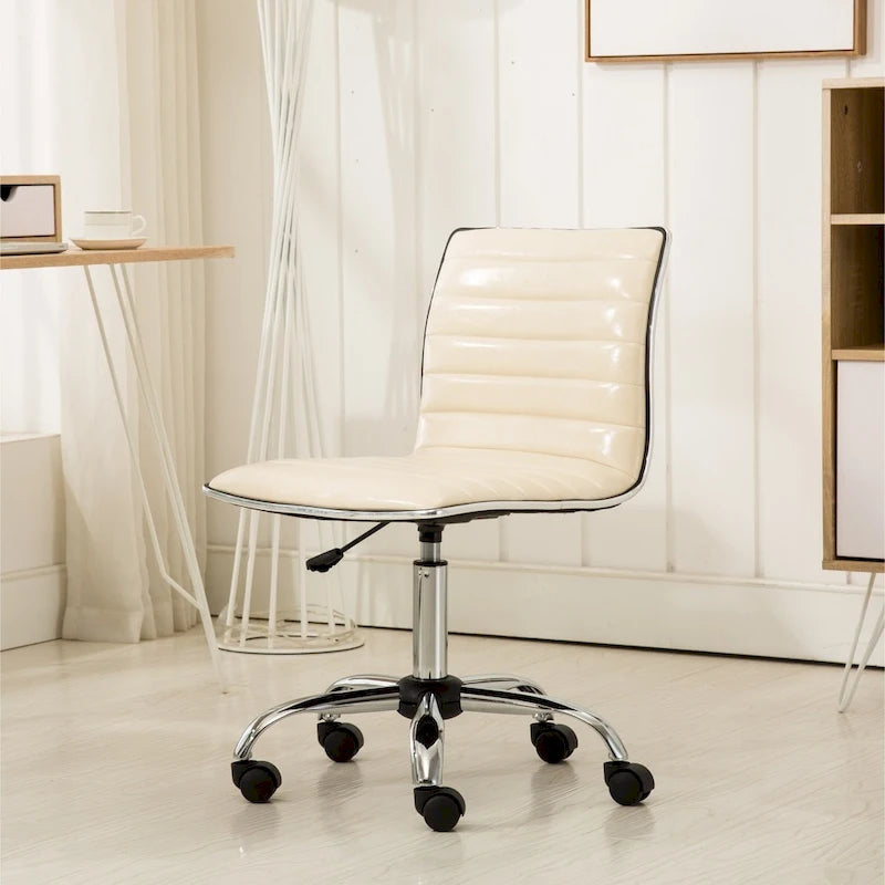 Modern Chrome Office Chair