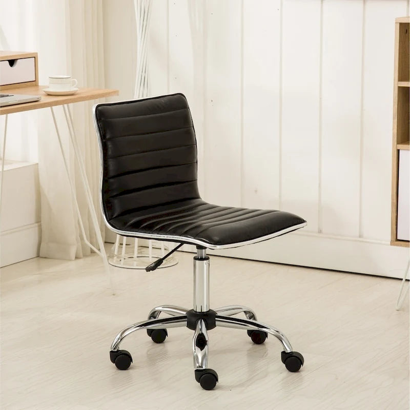 Modern Chrome Office Chair
