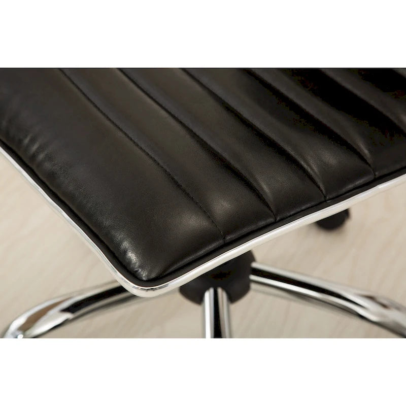 Modern Chrome Office Chair