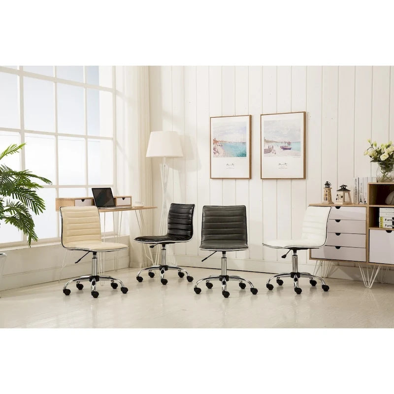 Modern Chrome Office Chair