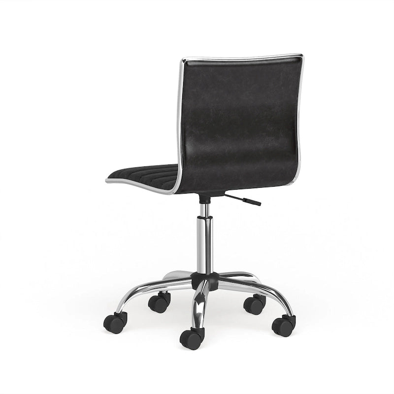 Modern Chrome Office Chair