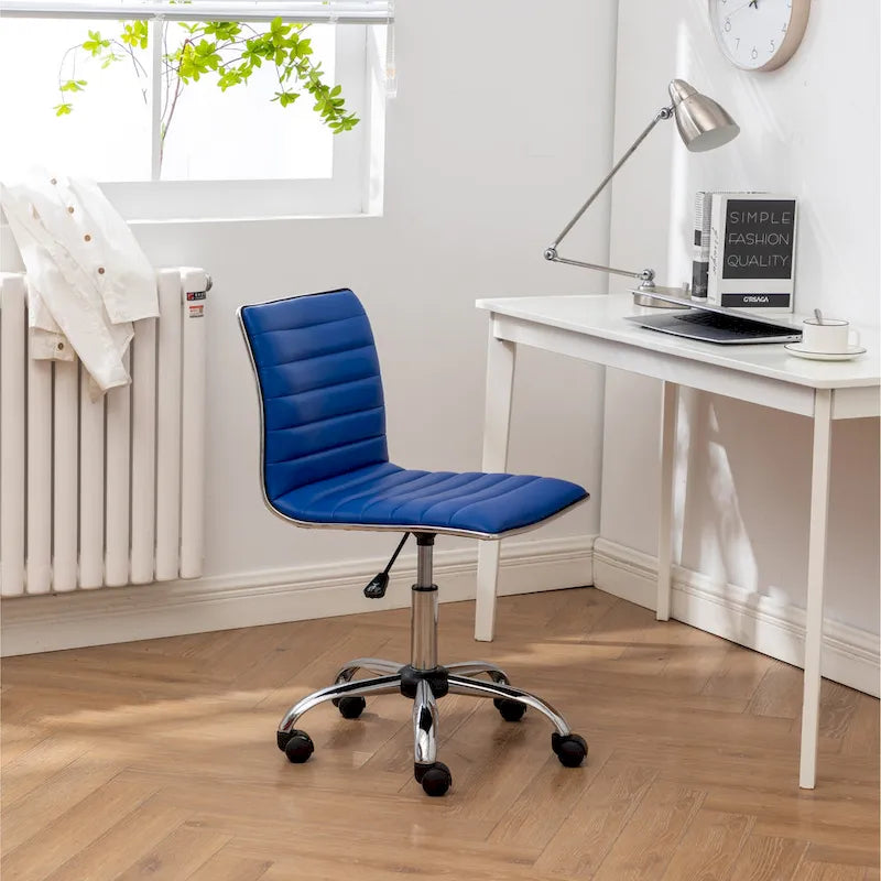 Modern Chrome Office Chair