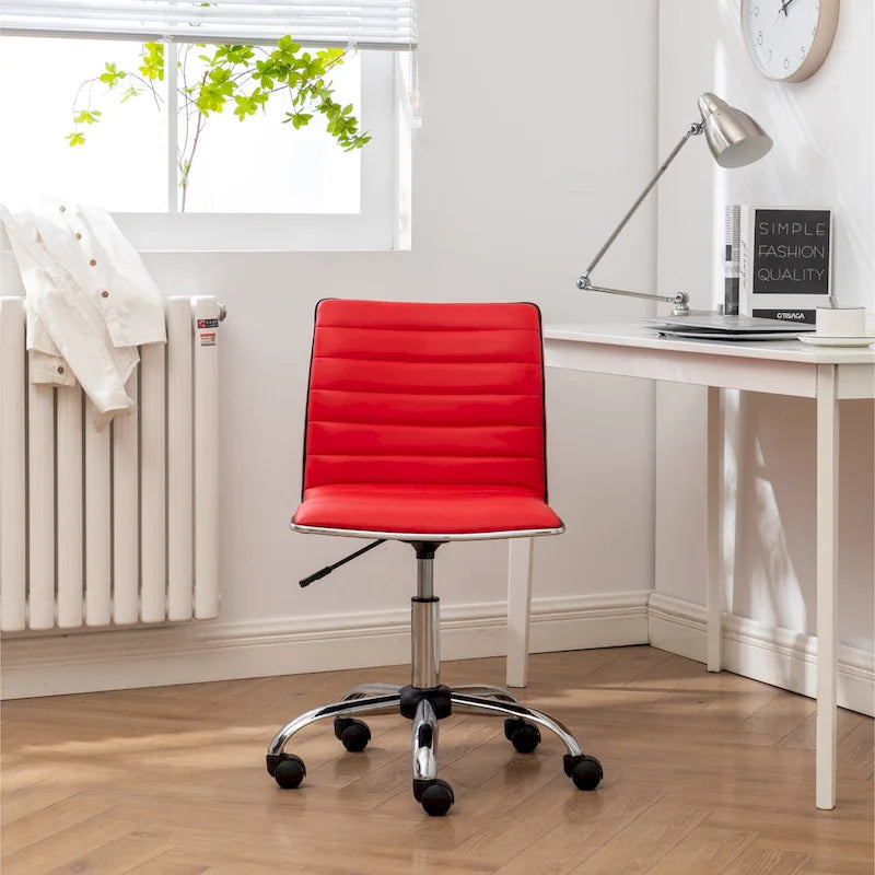 Modern Chrome Office Chair