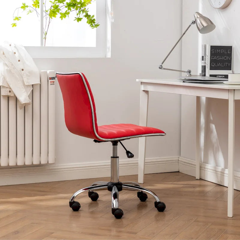 Modern Chrome Office Chair