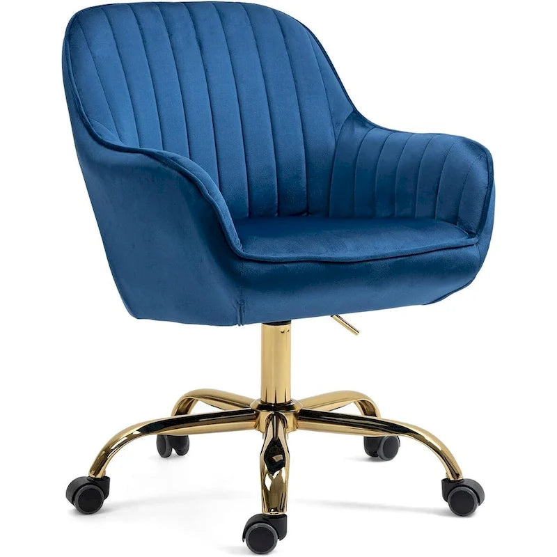 Chaise de bureau pivotante avec roulettes