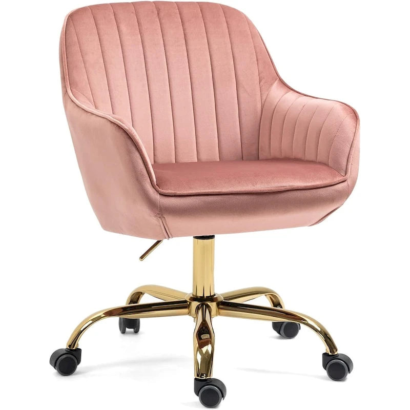 Chaise de bureau pivotante avec roulettes