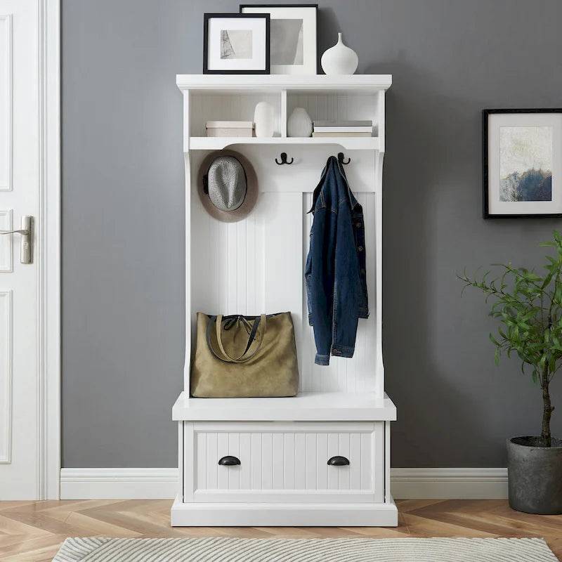 Hall Tree - 31.5 W x 15.75 D x 64.25 H