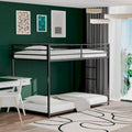 Lit superposé en métal une place sur une place pour chambre à coucher