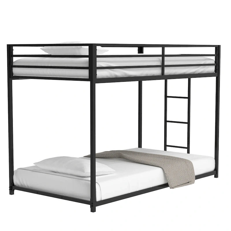 Lit superposé en métal une place sur une place pour chambre à coucher