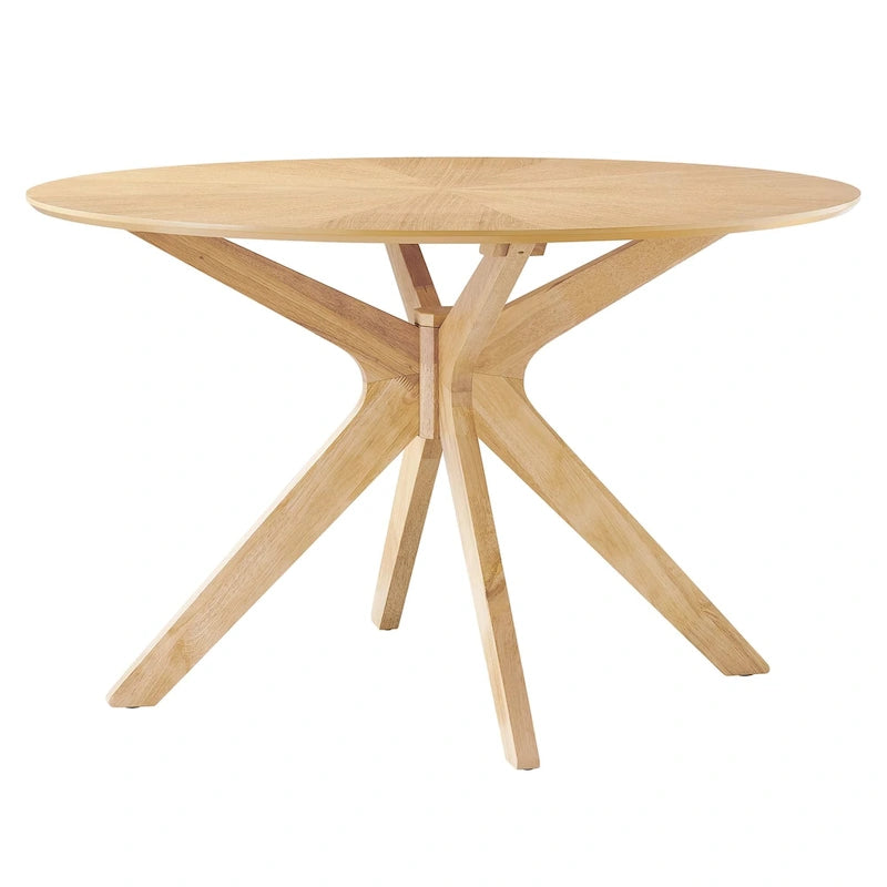 Table à manger ronde en bois 47