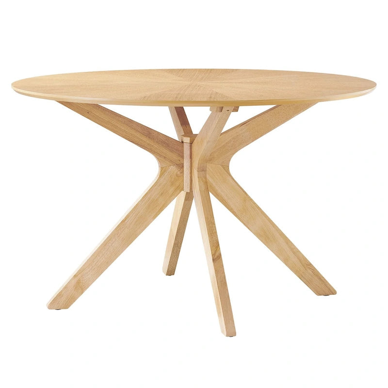 Table à manger ronde en bois 47