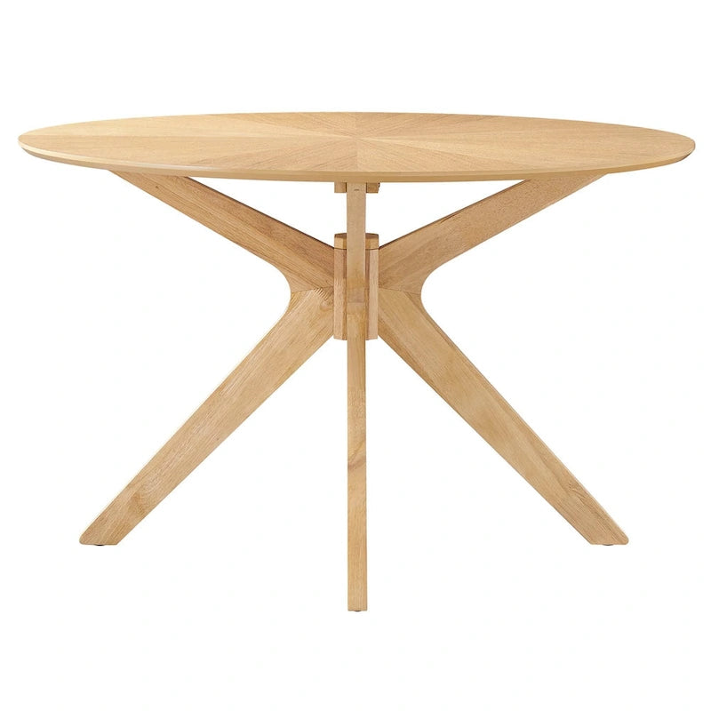 Table à manger ronde en bois 47